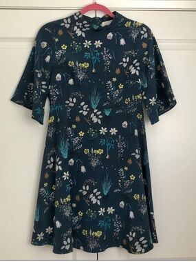 Molley Bracken | Blue Floral A-Line Dress 💙